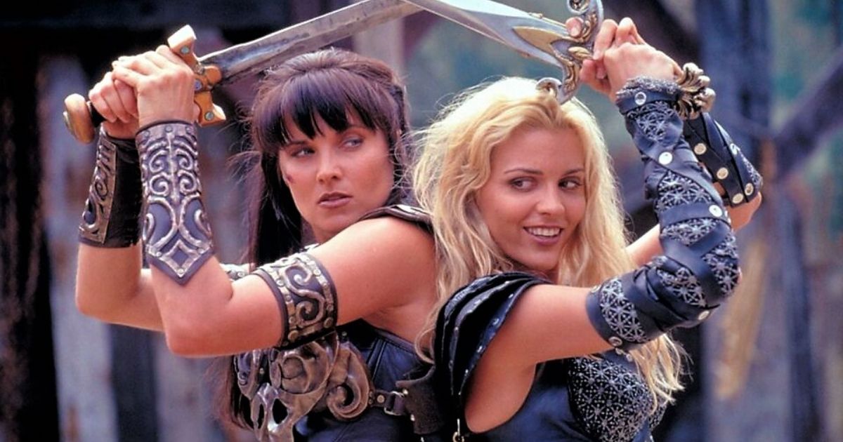 Xena and Callisto in Xena Warrior Princess