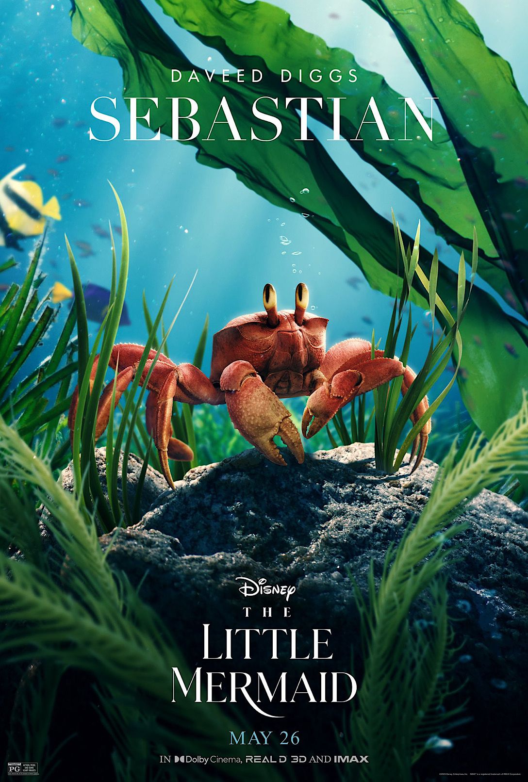 The Little Mermaid Shark Attack Tease and Character Posters Announce