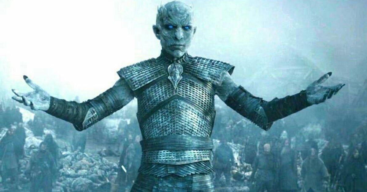 Game of Thrones character, the Night King. 