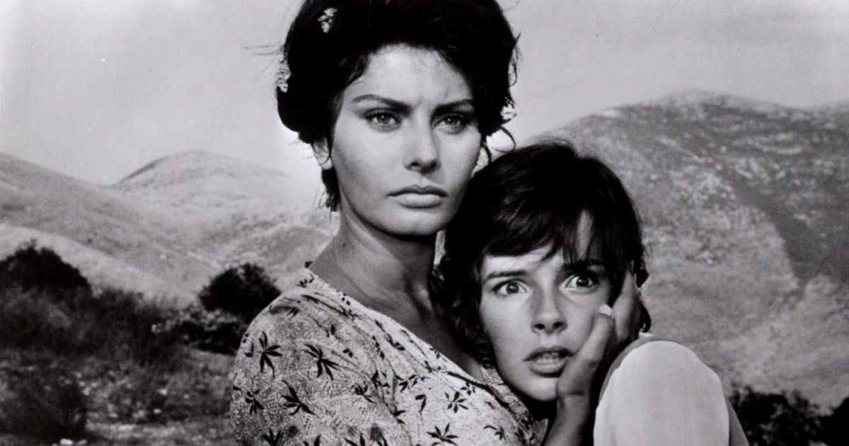 Sophia Loren and Eleonora Brown in Two Women