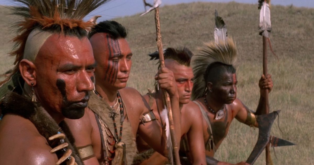 A scene from Dances With Wolves