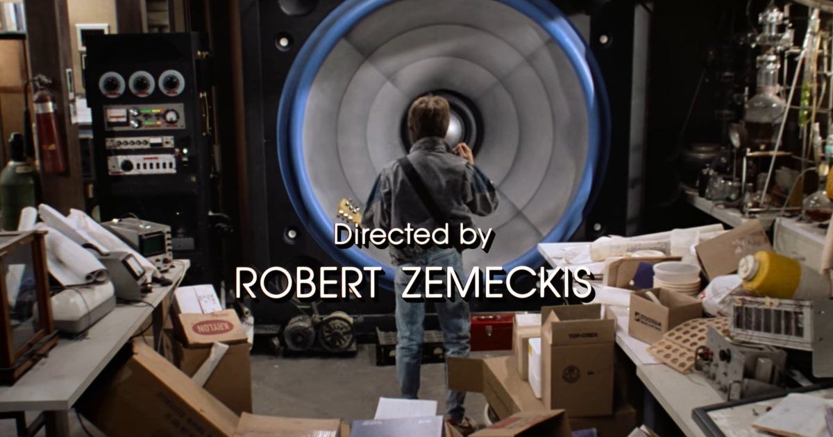 Back to the future opening credits