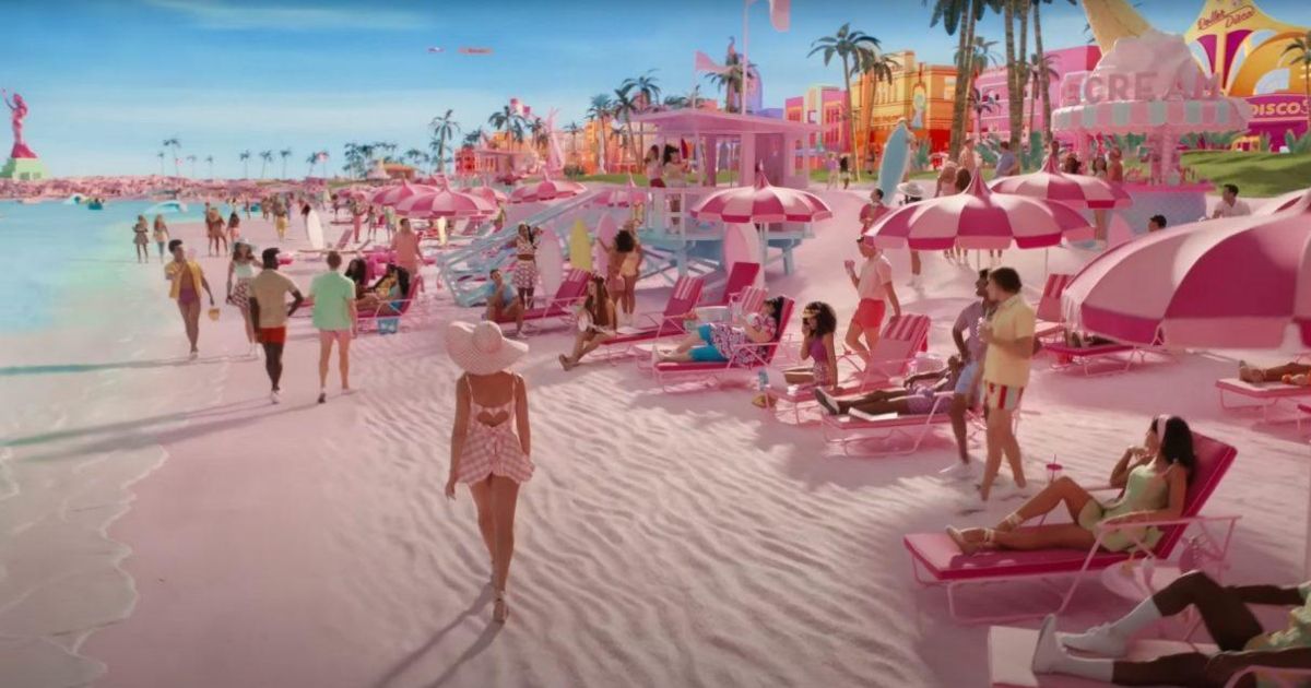 Barbie summer beach