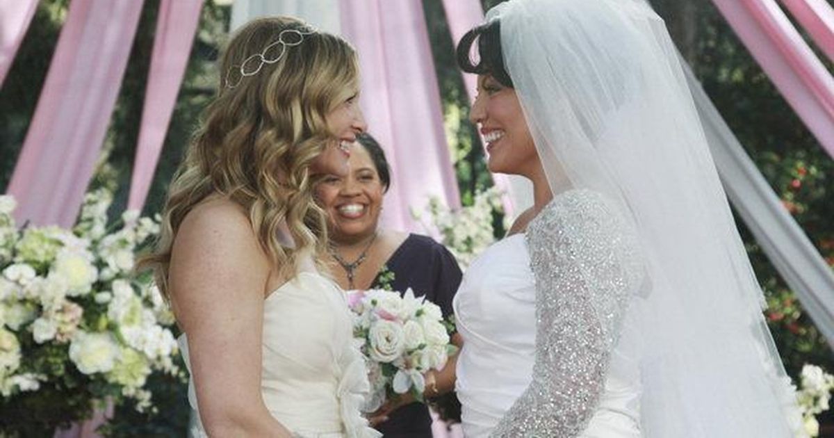 Callie and Arizona Wedding in Grey's Anatomy (1)