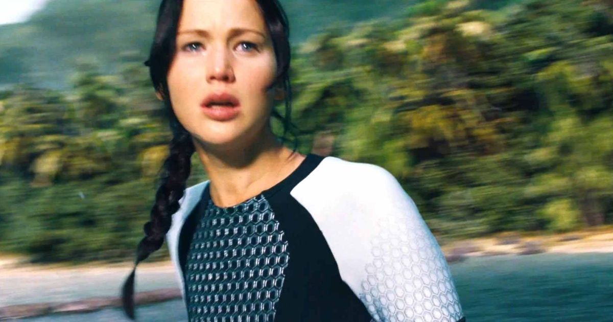 Jennifer Lawrence in The Hunger Games: Catching Fire.