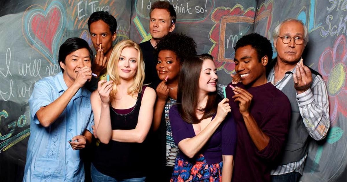 The cast of Community