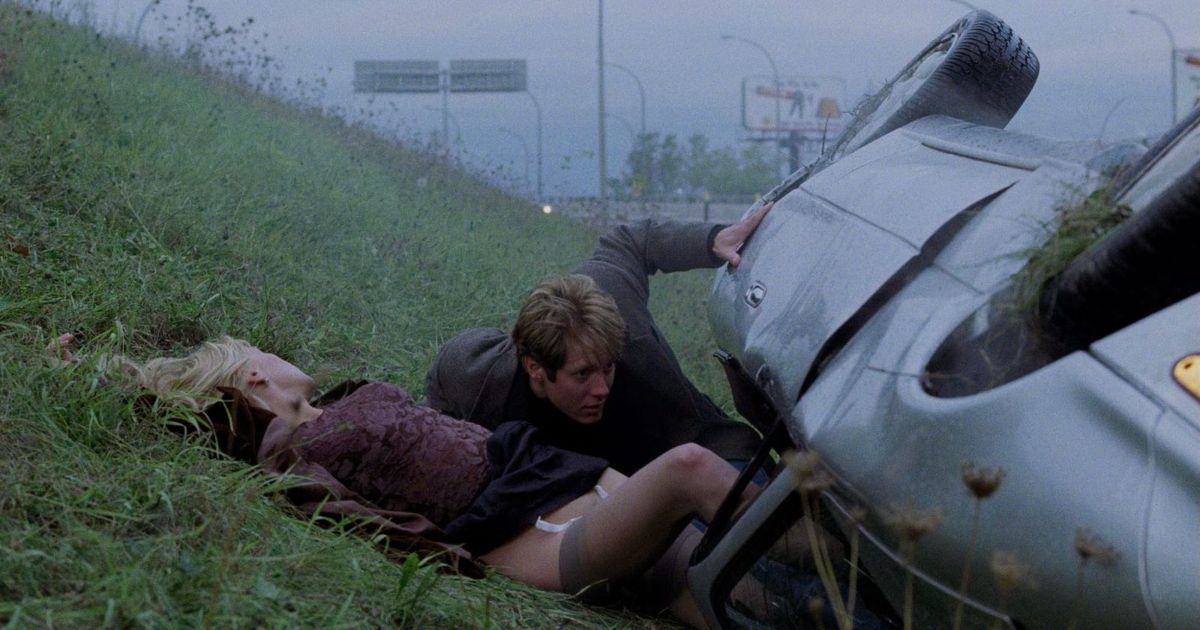 James Spader em Crash (1996)