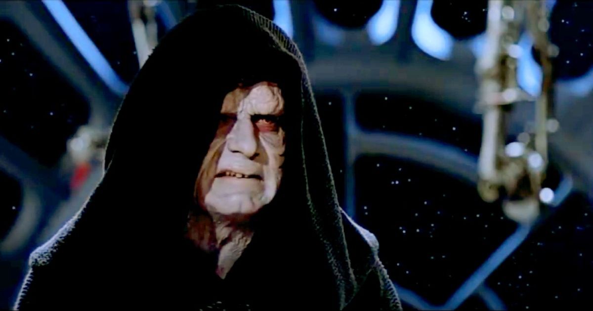 Ian McDiarmid as Emperor Sheev Palpatine in Star Wars: Episode VI - Return of the Jedi
