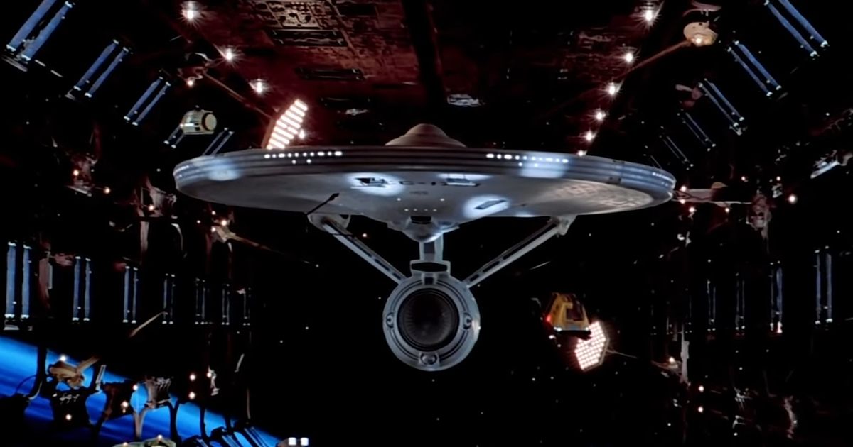 Enterprise Flyby Star Trek The Motion Picture, 1979