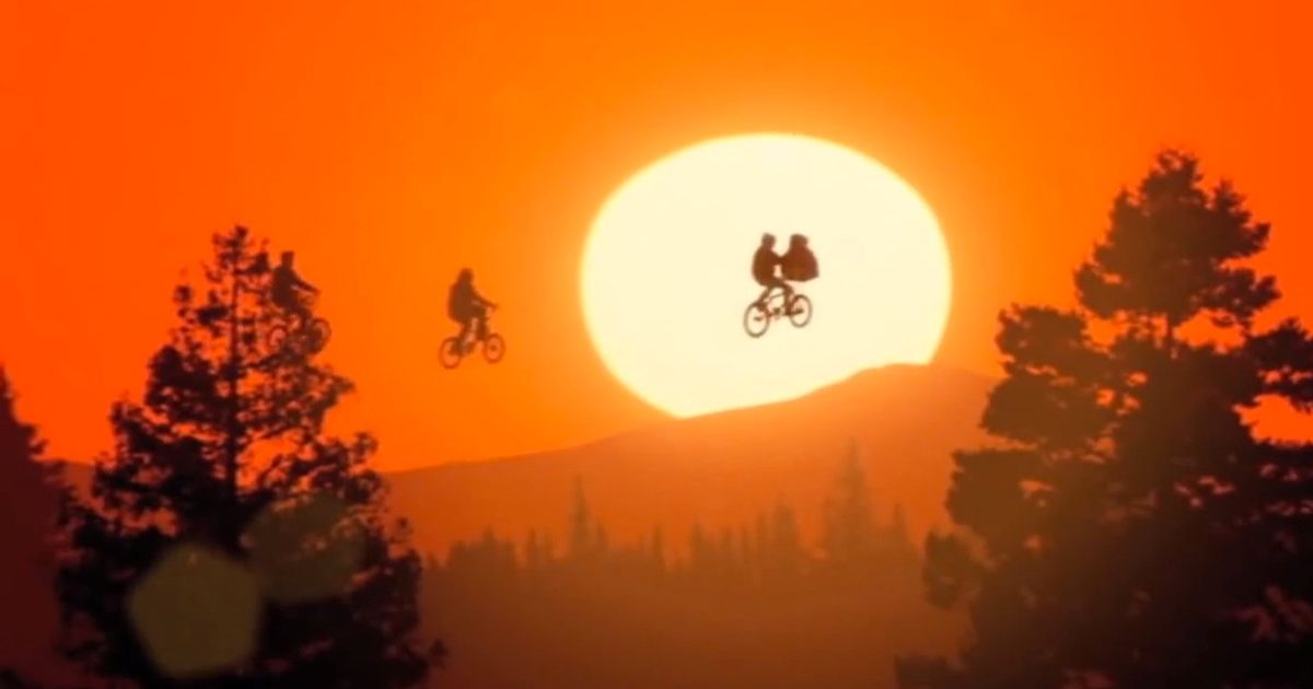 ET Flying Bike Scene