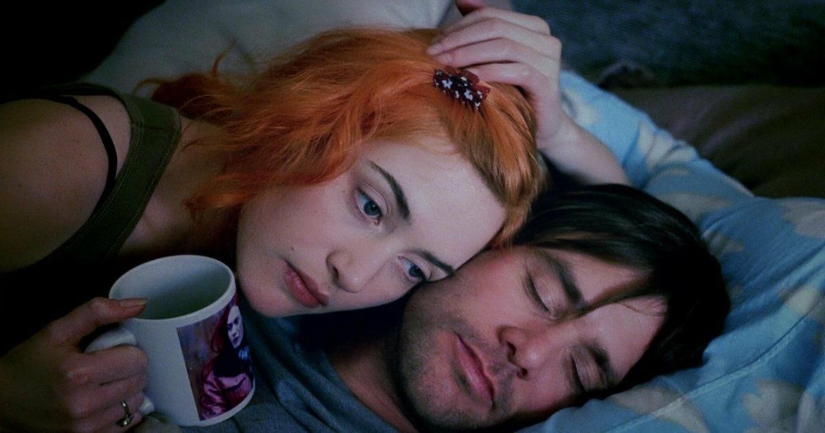 Kate Winslet and Jim Carrey in Eternal Sunshine of the Spotless Mind