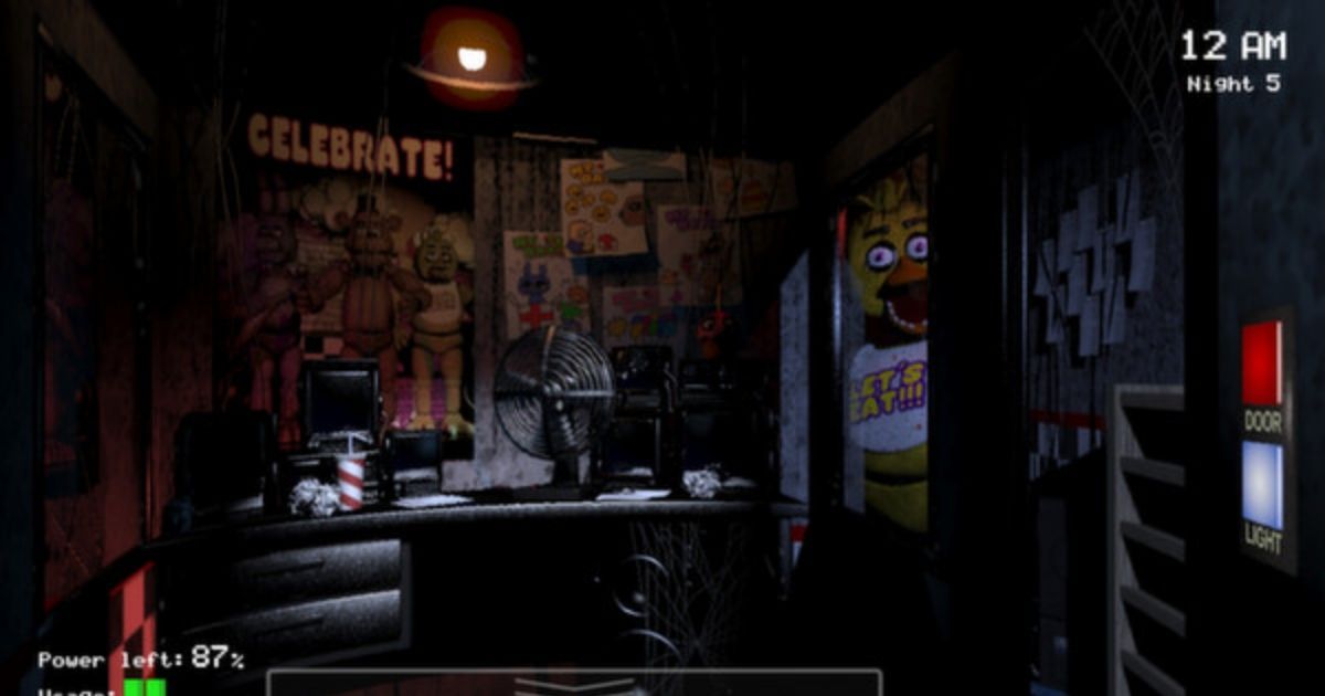 Cinq nuits au jeu vidéo de Freddy