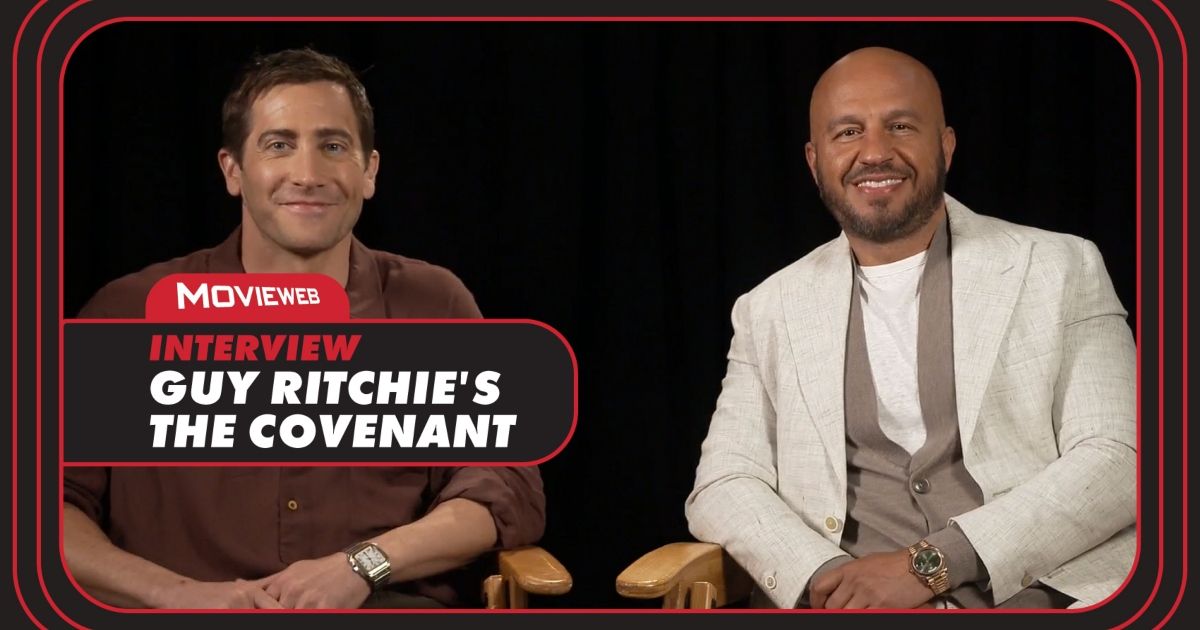 Jake Gyllenhaal and Dar Salim for MovieWeb interview of Guy Ritchie's The Covenant