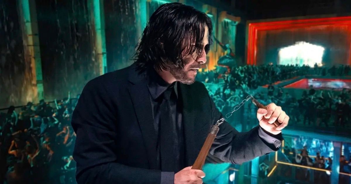 John Wick 4 ending with Keanu Reeves