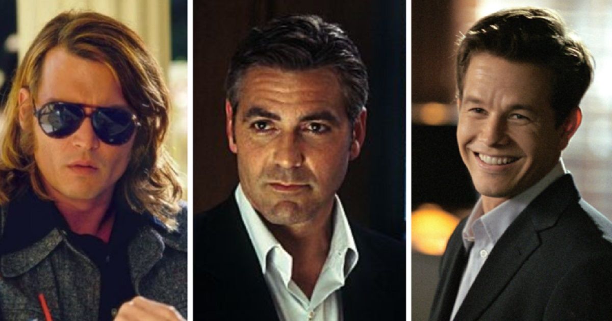 Johnny Depp, George Clooney, Mark Wahlberg