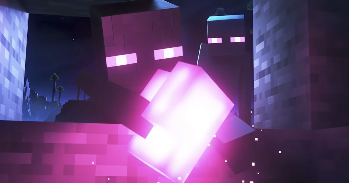 Donjons Minecraft Endermen Joyau Lumineux