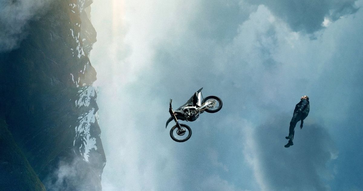 Mission Impossible Dead Reckoning bike stunt