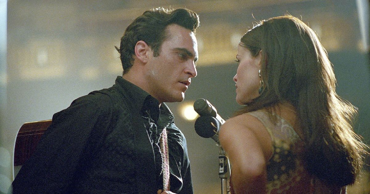 Joaquin Phoenix and Reese Witherspoon in Walk the Line