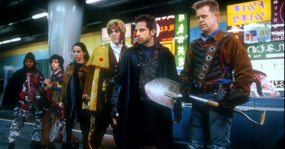 The cast of Mystery Men