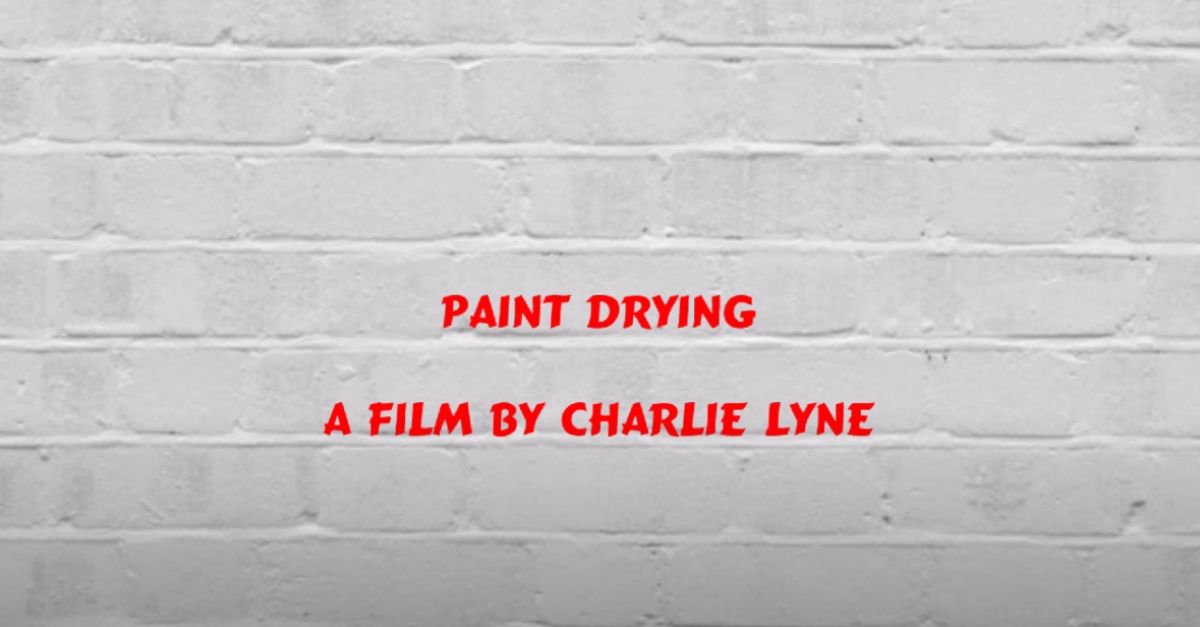 Paint Drying The Greatest Cinematic Protest in History, Explained