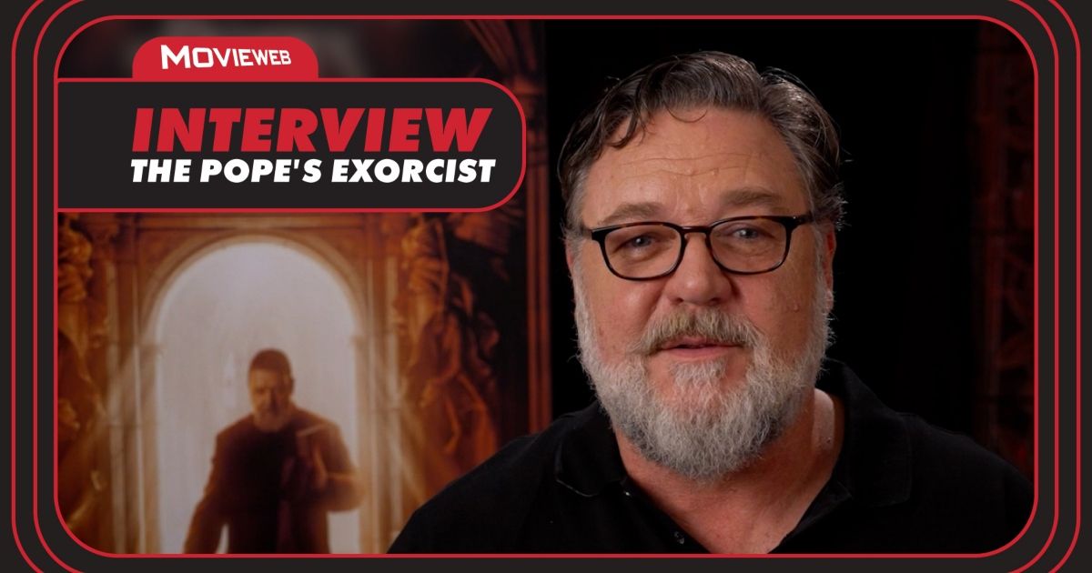 Russell Crowe interview for The Pope's Exorcist