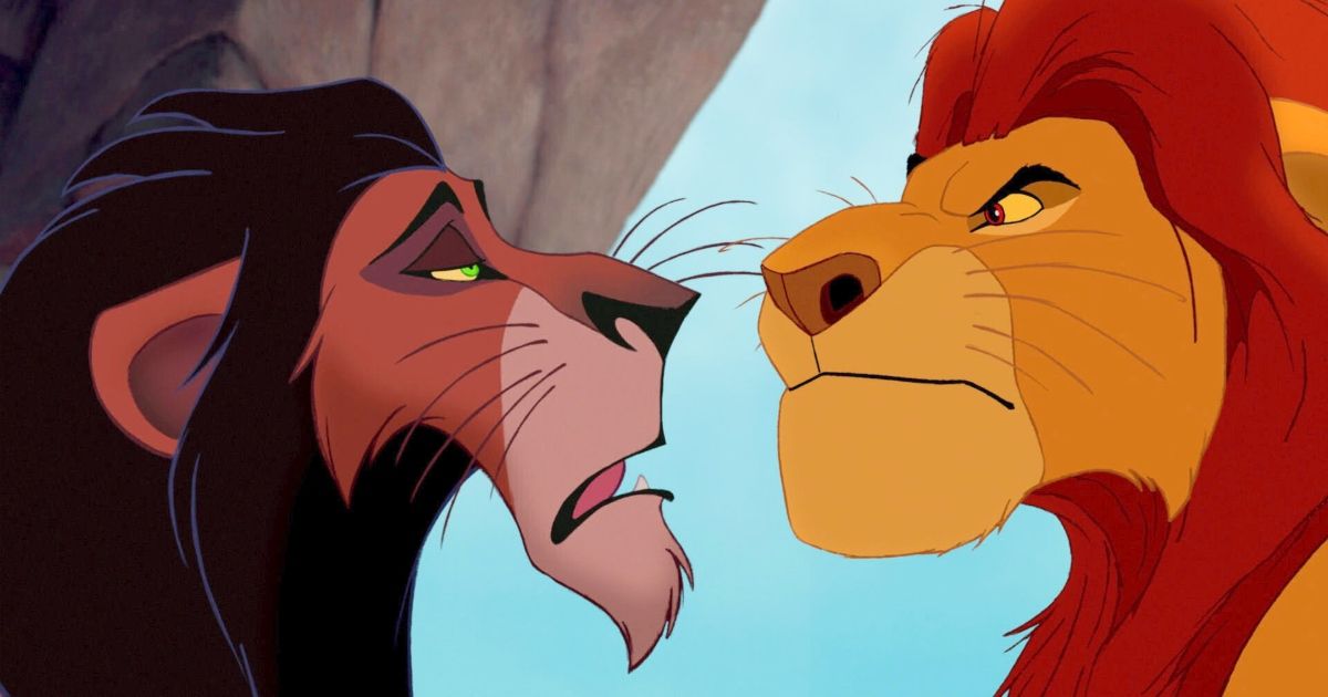 Mufasa's scar The Lion King