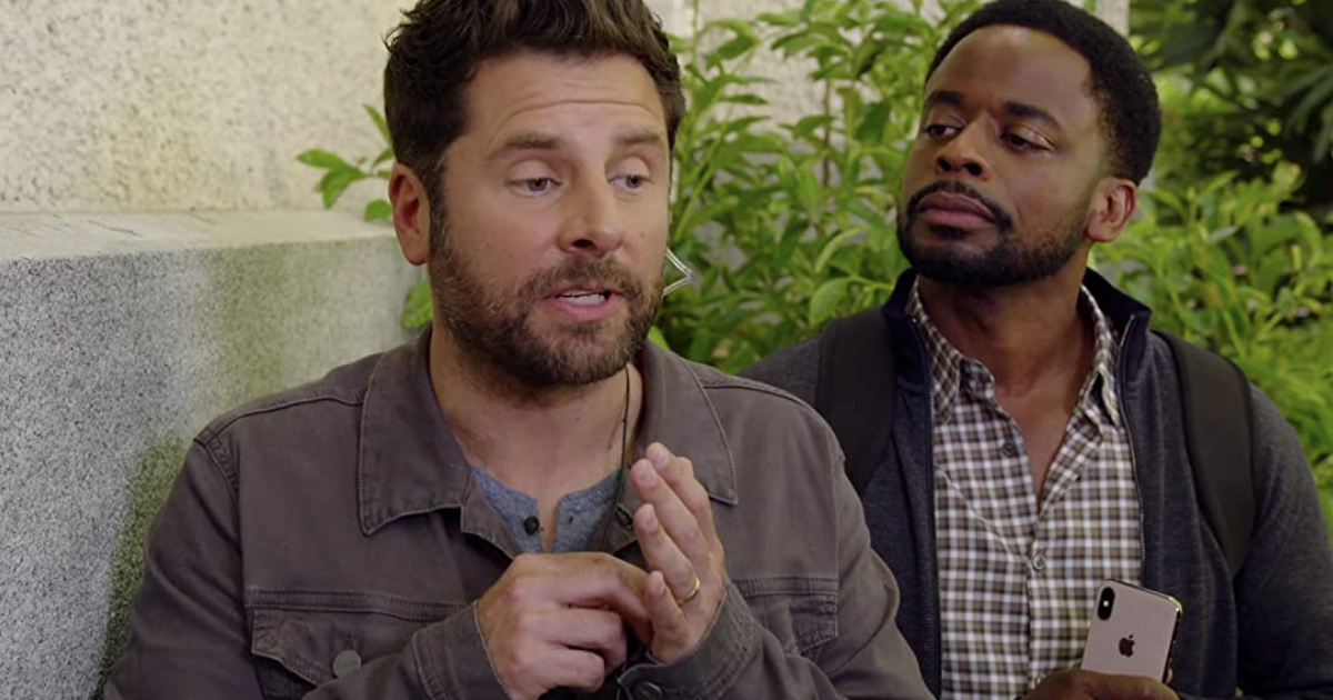 James 'Roday' Rodriguez & Dulé Hill in Psych 3: This is Gus