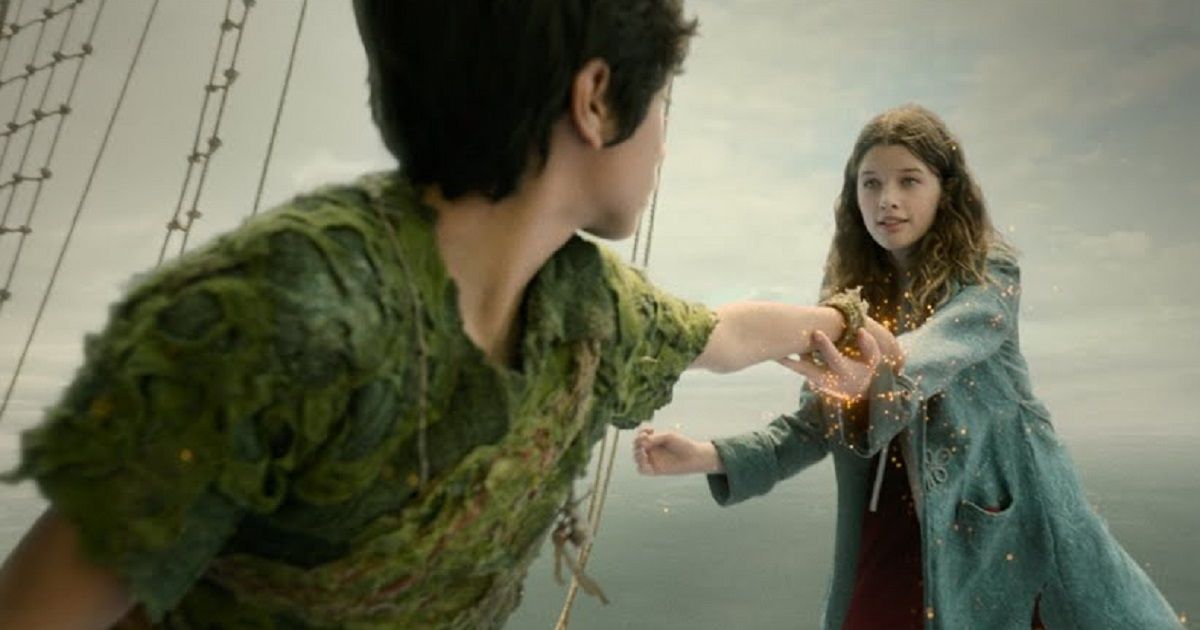 Still of Peter Pan and Wendy