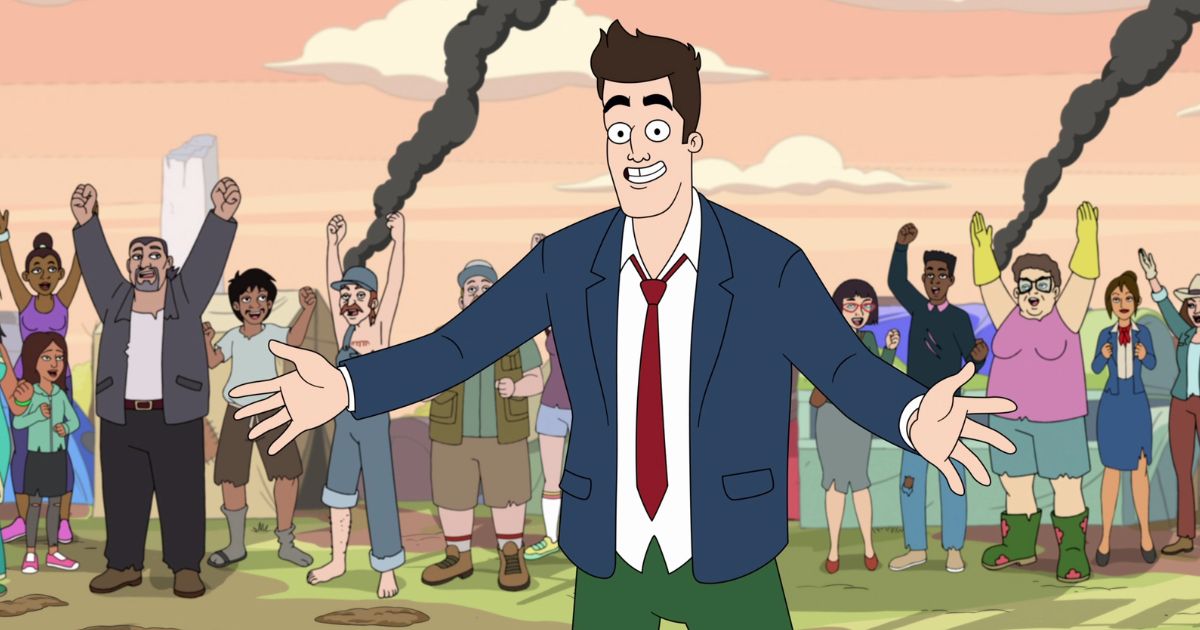 Stills from Netflix's adult animated comedy Mulligan