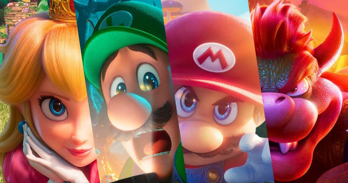 Super Mario Bros. Movie characters from Nintendo