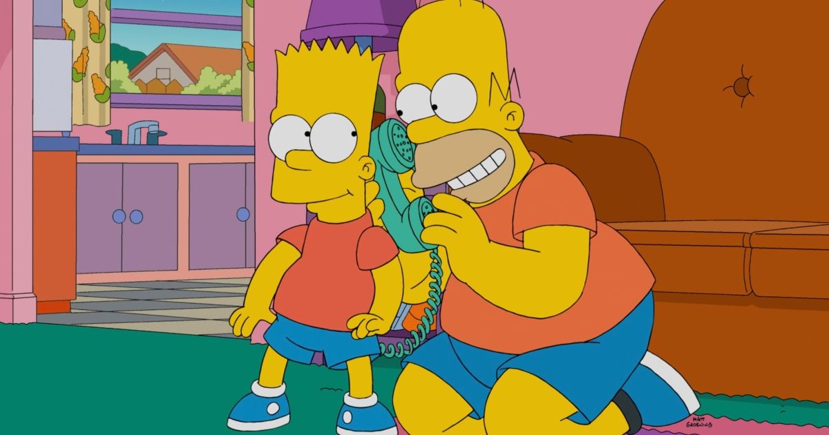 The Simpsons Bart Homer