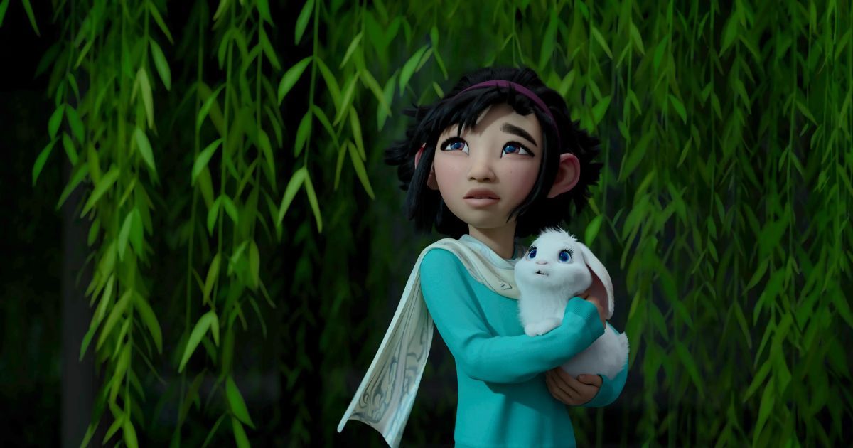 Fei Fei deals with personal loss in the Netflix animated film, Over the Moon.