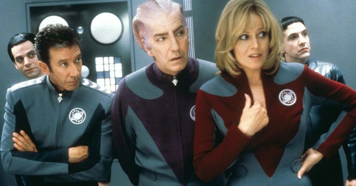 A scene from Galaxy Quest (1999)