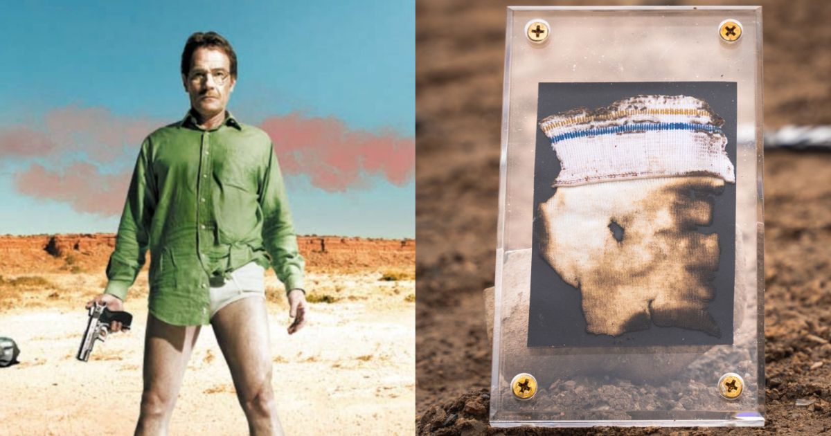 Walter White’s Breaking Bad Undies Get Destroyed for Charity After High-Priced Auction