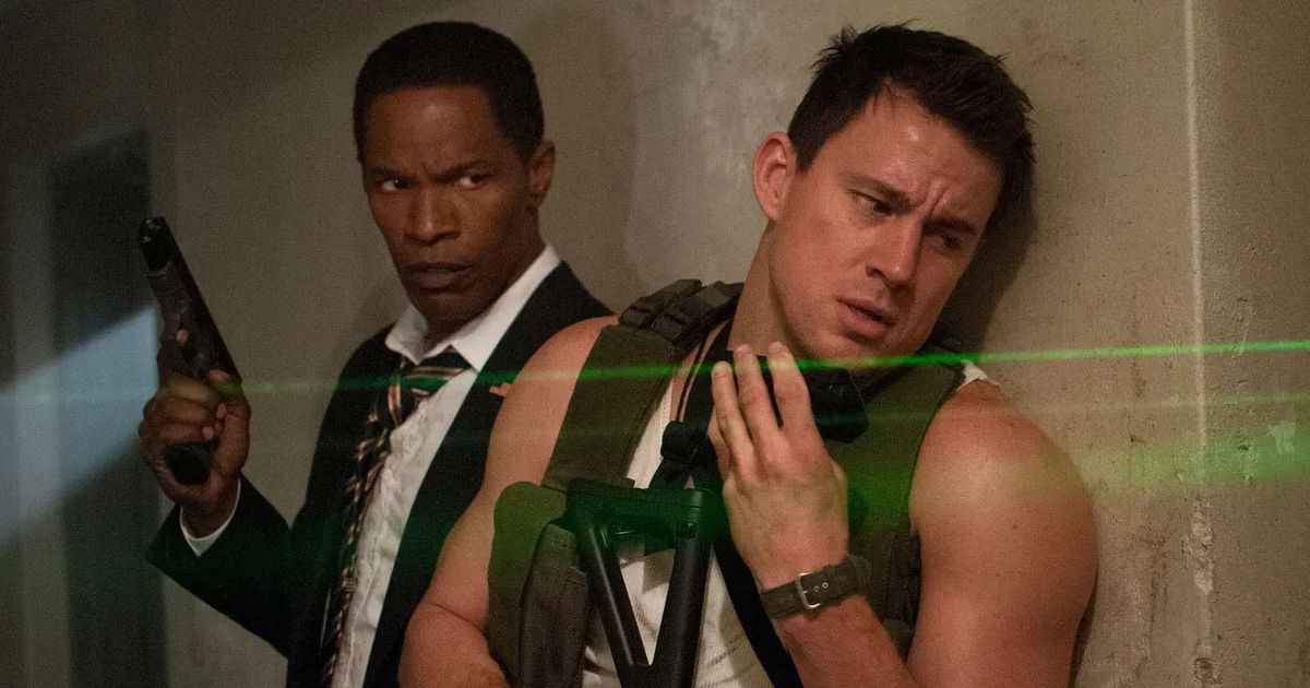 Jamie Foxx and Channing Tatum in White House Down