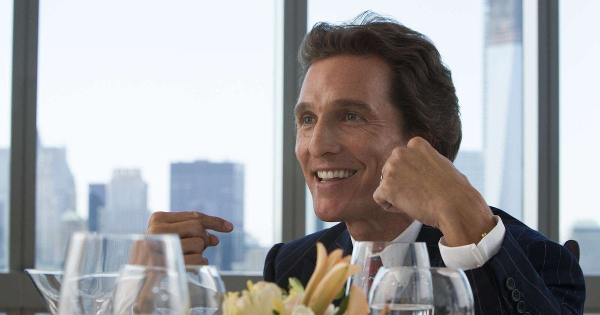 Matthew McConaughey as Senior Stockbroker Mark. 