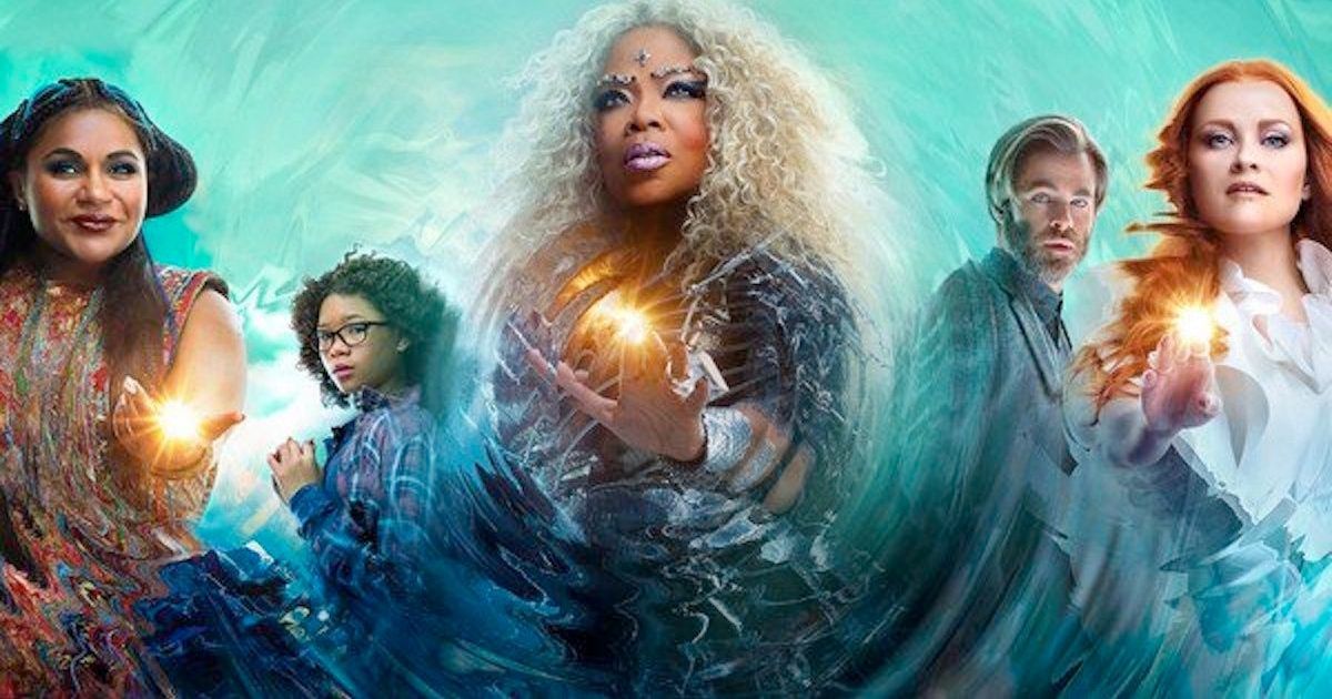 A Poster for A Wrinkle in Time Featuring the Main Characters