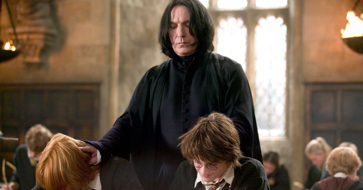 Alan Rickman Harry Potter e o Cálice de Fogo