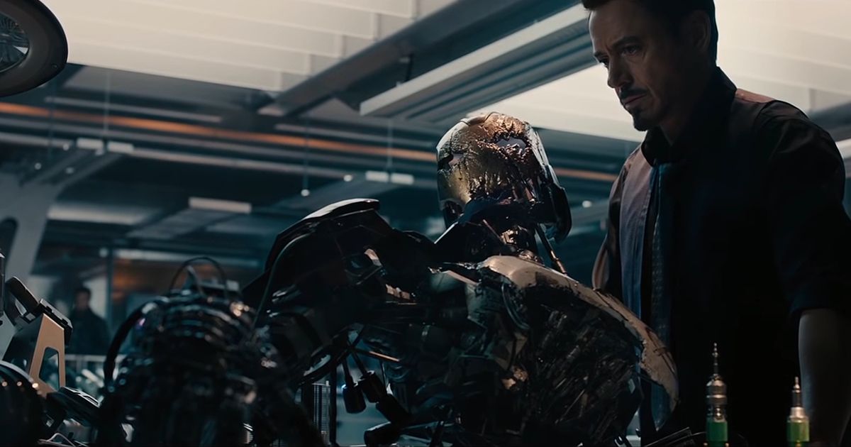avengers age of ultron - tony stark during the argument
