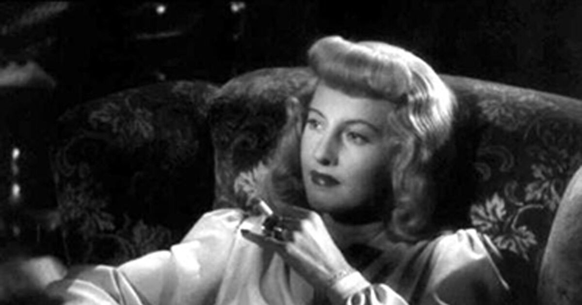 Barbara Stanwyck in Double Indemnity