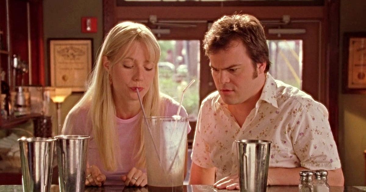 Black and Paltrow in Shallow Hal
