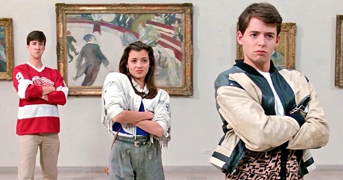 Alan Ruck, Mia Sara, and Matthew Broderick in Ferris Bueller's Day Off