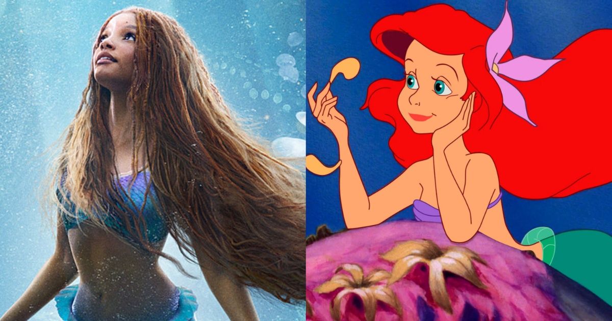 Disney The Little Mermaid Ariel & Ursula J-Hook Bra