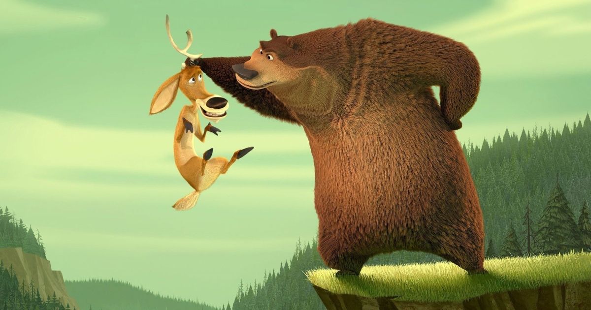 Elliot and Boog in Open Season