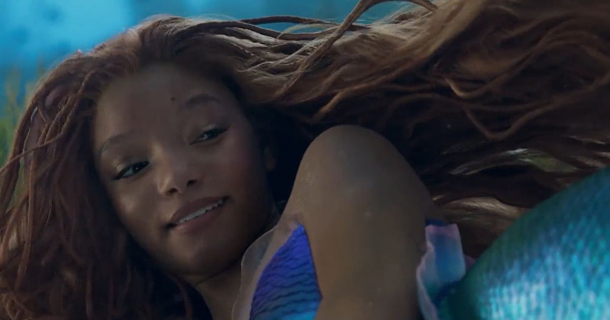 Halle bailey as ariel