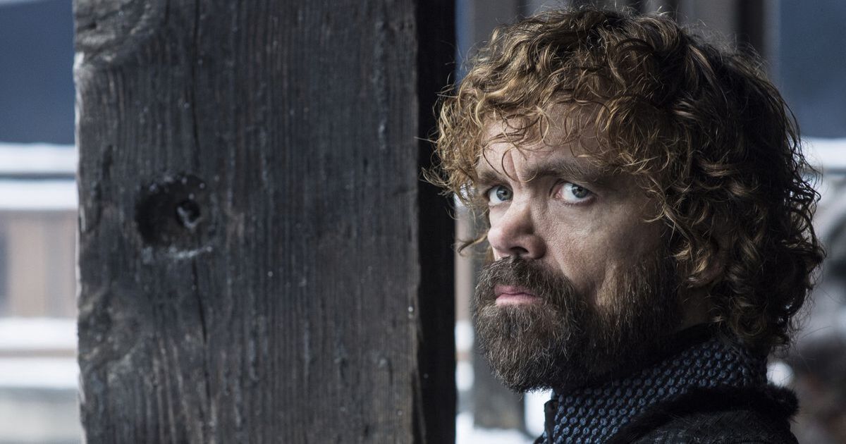 Tyrion Lannister in Game of Thrones, season 8. 