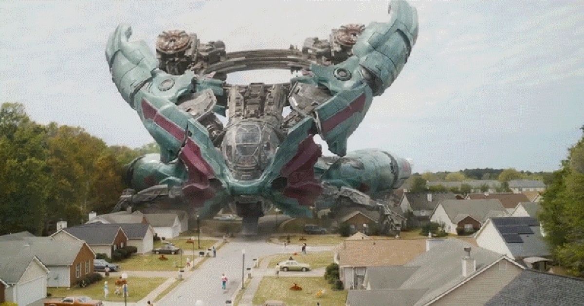 Beth Mickle designed this spaceship in Guardians of the Galaxy Vol. 3