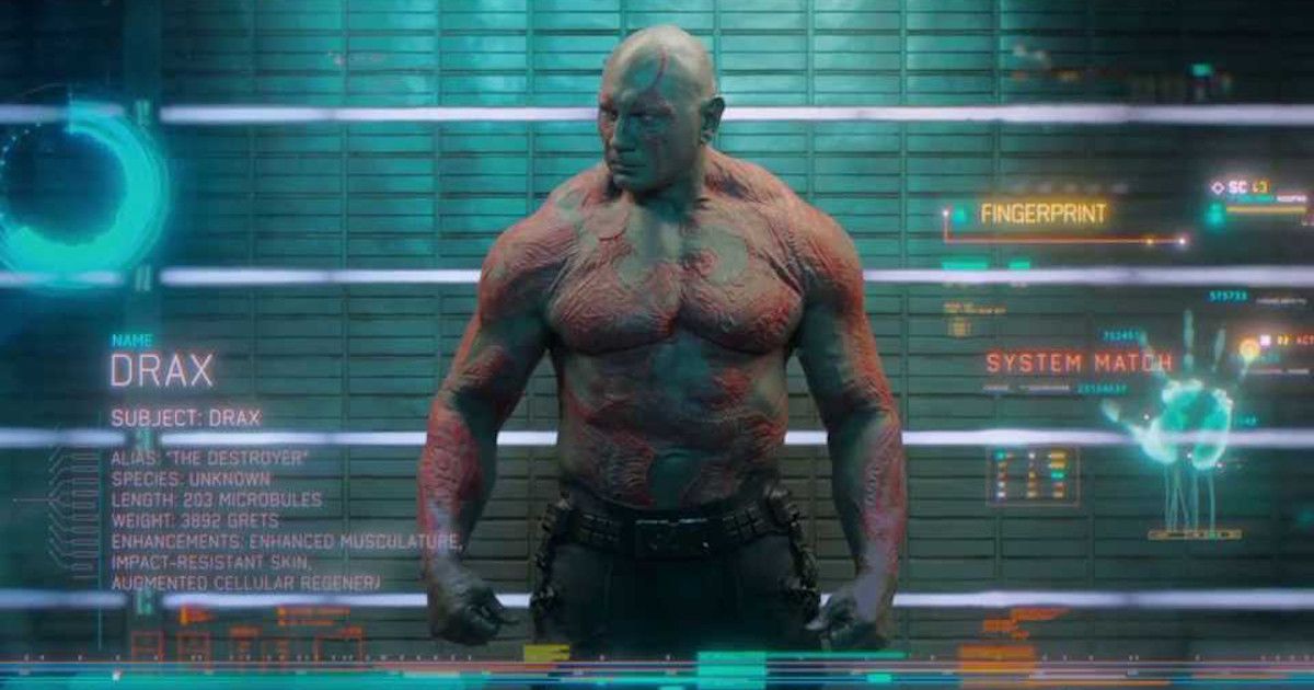 Dave Bautista as Drax