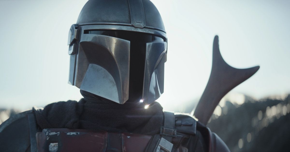 Pedro Pascal plays Din Djarin in the live-action Star Wars series The Mandalorian on Disney+