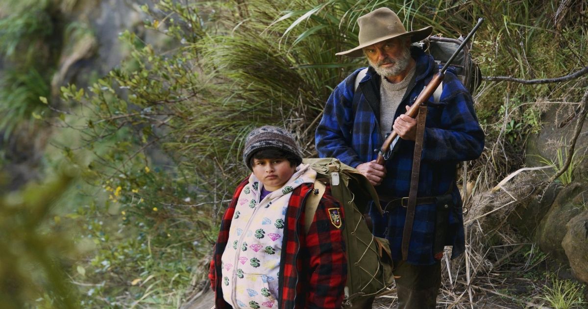 Julian Dennison and Sam Neill in Taika Waititi's Hunt for the Wilderpeople